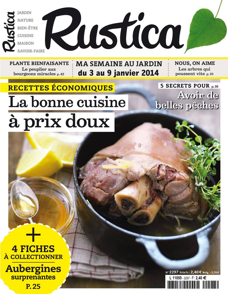 Rustica 03 janvier 2014 Rustica N°2297 du 03 janvier 2014 à télécharger sur iPad