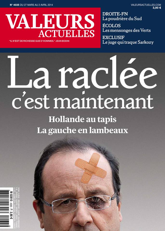 Valeurs actuelles 27 mars 2014 Valeurs actuelles N°4035 du 27 mars 2014 à télécharger sur iPad