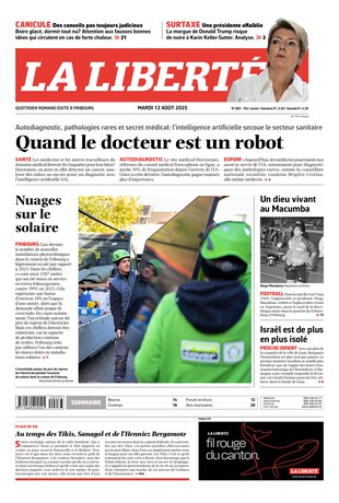 Couverture du magazine en date du 2025-08-12