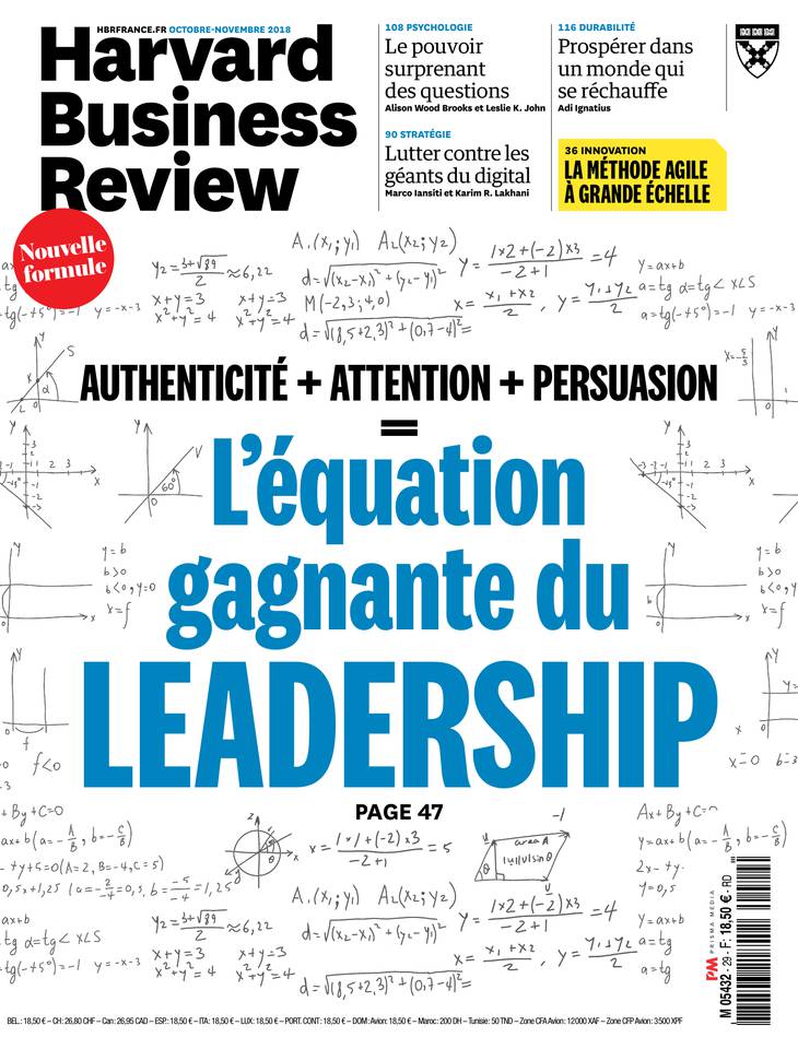 Harvard Business Review 13 septembre 2018 Abonnement Harvard Business Review Pas Cher avec l’OFFRE ePresse.fr