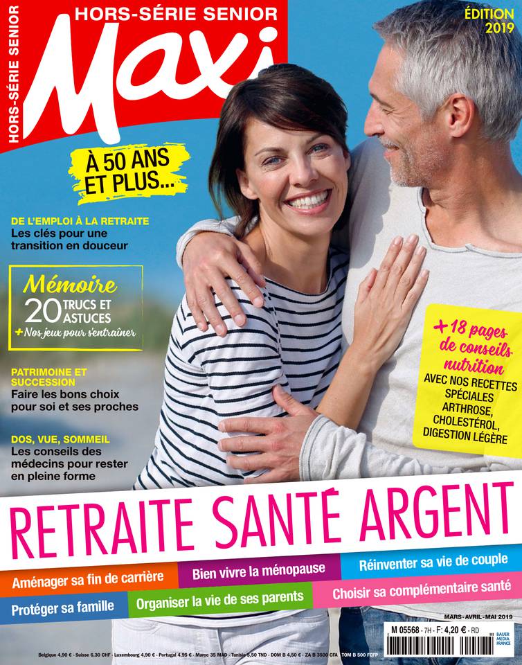 MAXI HORS-SERIE SANTE 18 mars 2019 Abonnement MAXI HORS-SÉRIE SANTÉ Pas Cher avec le BOUQUET ePresse.fr
