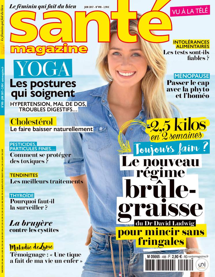 Santé Magazine 02 mai 2017 Abonnement Santé Mag Pas Cher avec le BOUQUET À LA CARTE ePresse.fr