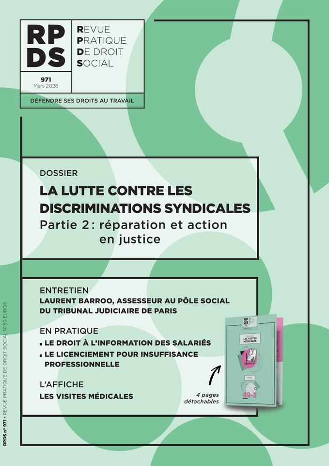 Revue Pratique de Droit Social (RPDS)
