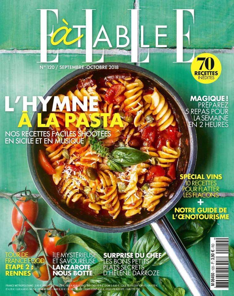 ELLE à Table 03 septembre 2018 Abonnement à ELLE à Table Pas Cher avec le BOUQUET ePresse.fr