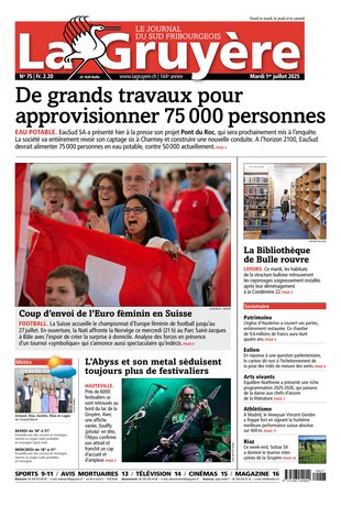 Couverture du magazine en date du 2025-07-01
