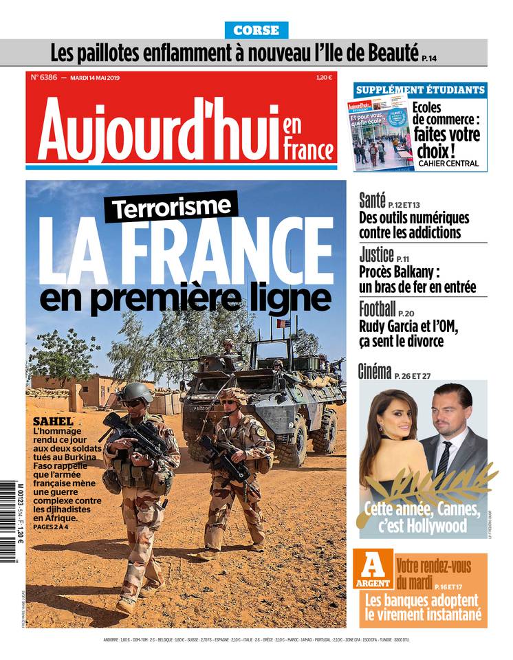 Aujourd'hui en France 14 mai 2019 Aujourd'hui en France du 14 mai 2019 à télécharger sur iPad
