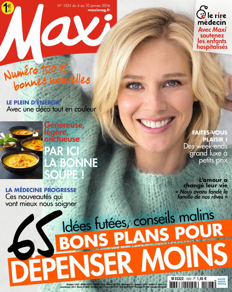 MAXI 04 janvier 2016 MAXI N°1523 du 04 janvier 2016 à télécharger sur iPad
