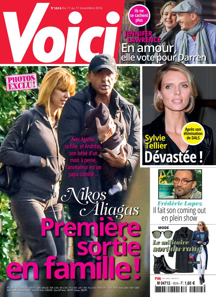 Voici 11 novembre 2016 Voici N°1514 du 11 novembre 2016 à télécharger sur iPad