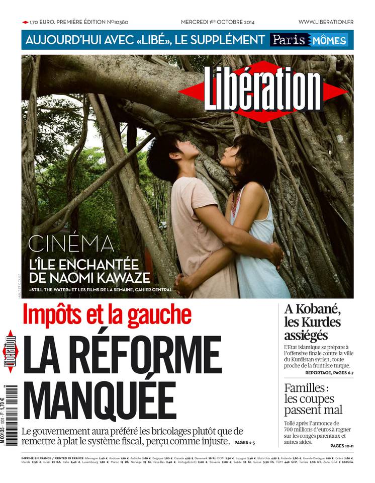 Libération 01 octobre 2014 Libération du 01 octobre 2014 à télécharger sur iPad