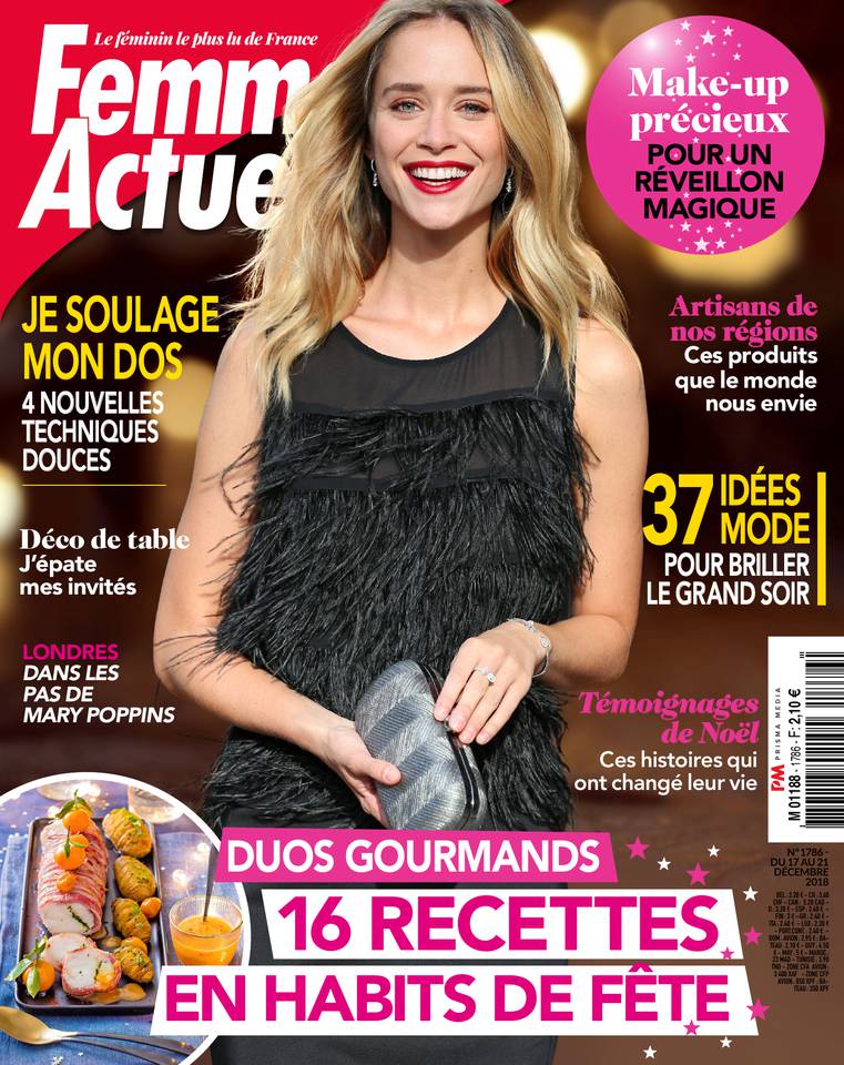 Femme Actuelle 17 décembre 2018 Abonnement à Femme Actuelle Pas Cher avec le BOUQUET ePresse.fr