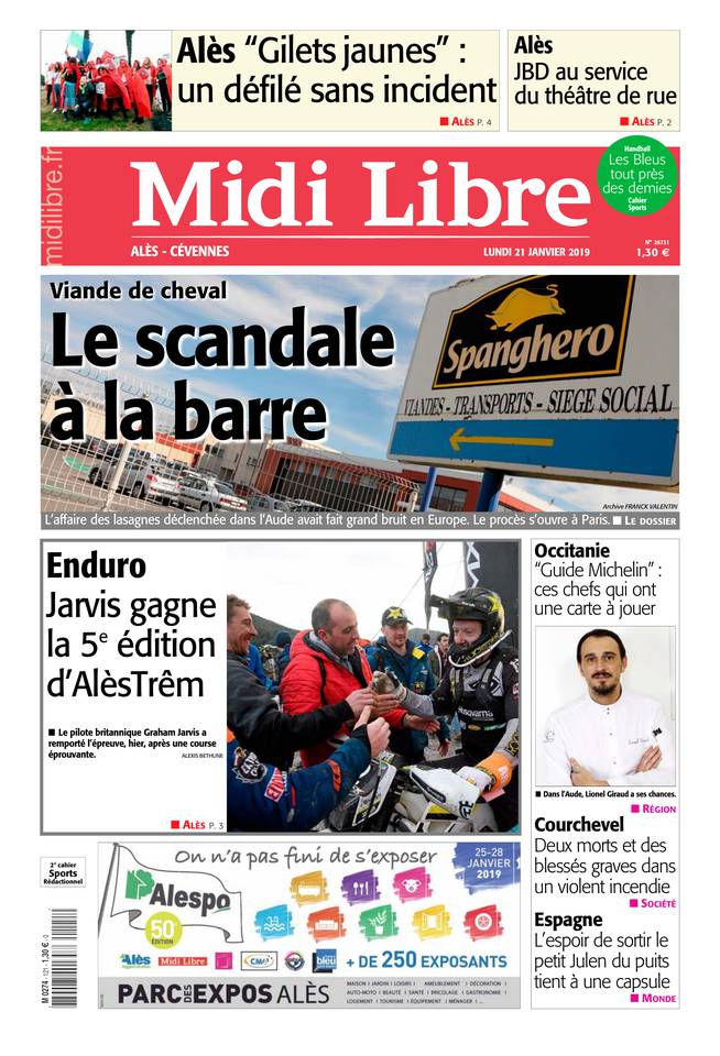 Midi Libre 21 janvier 2019 Abonnement à Midi Libre Pas Cher avec le BOUQUET INFO ePresse.fr