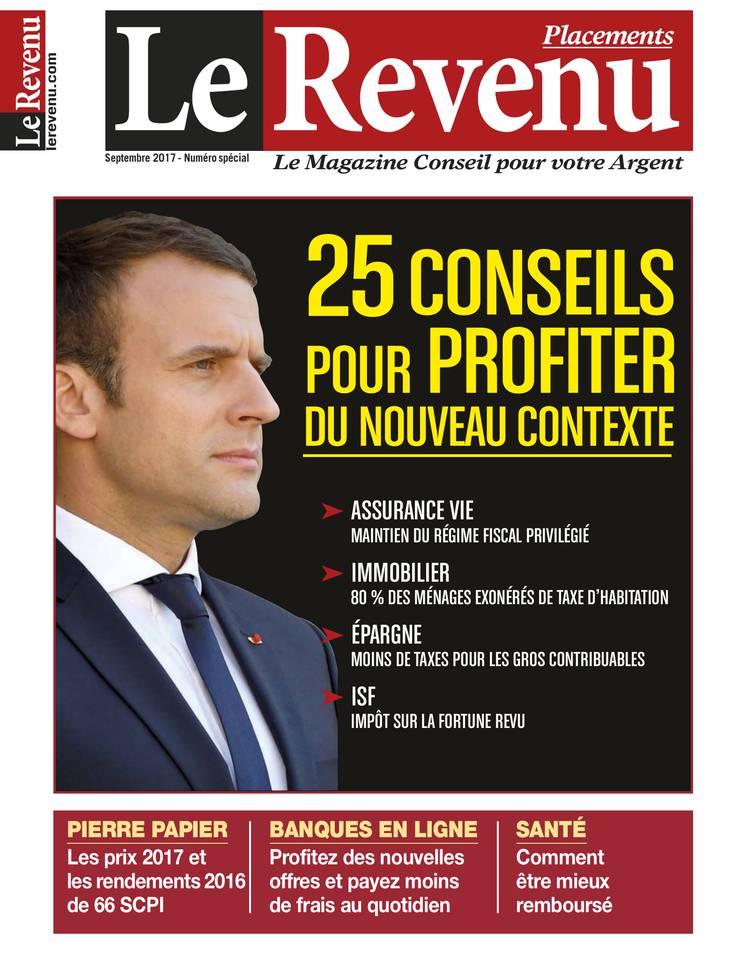 Le Revenu Placements 24 septembre 2017 Abonnement Le Revenu Placements Pas Cher avec le BOUQUET À LA CARTE ePresse.fr