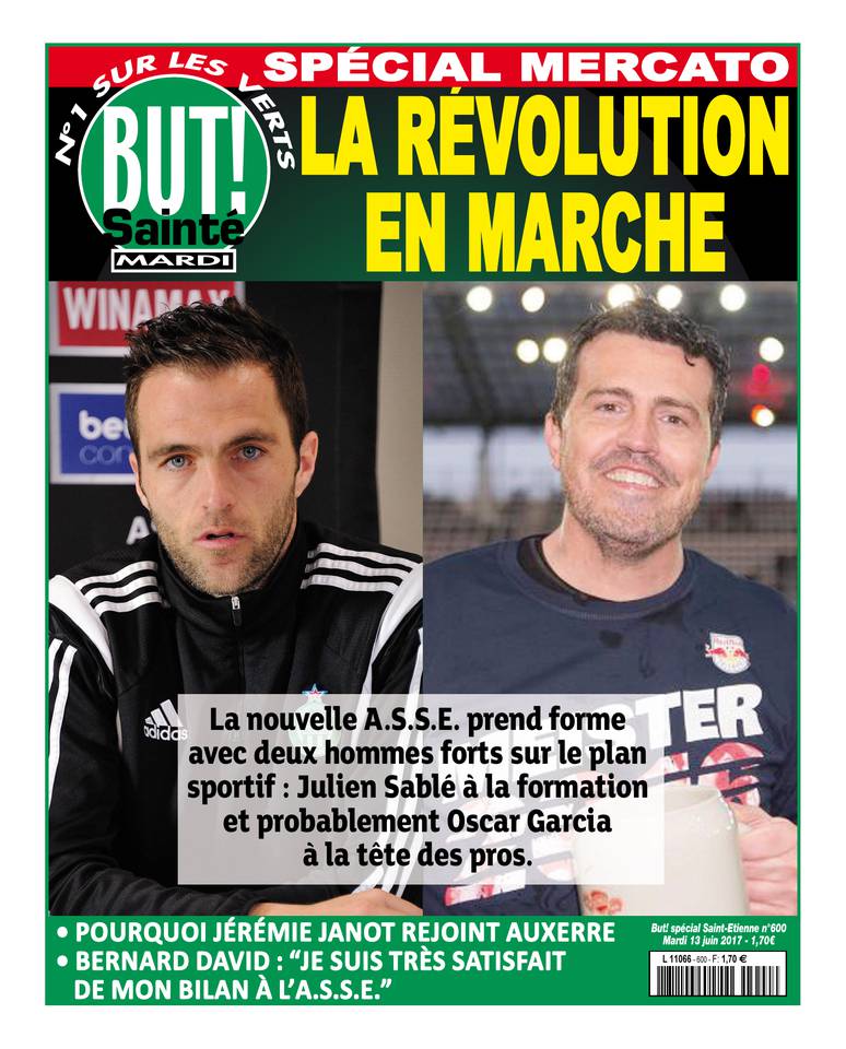 But! Sainté 13 juin 2017 But! Sainté N°600 du 13 juin 2017 à télécharger sur iPad