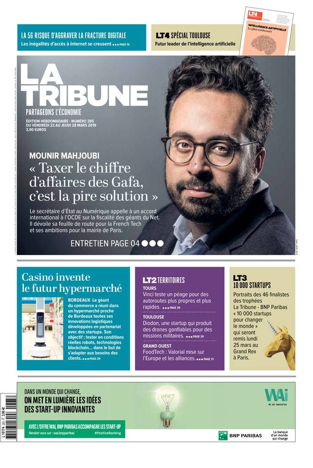 La Tribune Hebdomadaire 22 mars 2019 La Tribune Hebdomadaire du 22 mars 2019 à télécharger sur iPad
