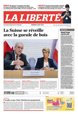 Couverture du magazine en date du 2025-08-08
