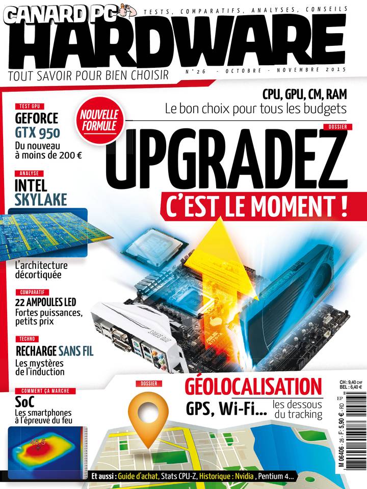 Canard PC Hardware 30 octobre 2015 Canard PC Hardware N°26 du 30 octobre 2015 à télécharger sur iPad