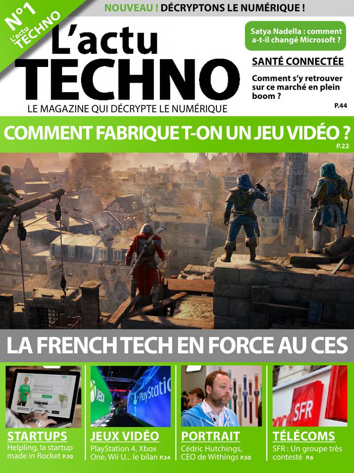 L’actu Techno 01 mars 2015 L’actu Techno N°1 du 01 mars 2015 à télécharger sur iPad