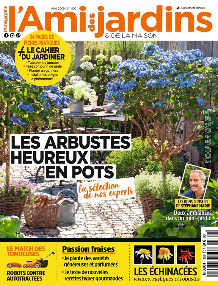 L'Ami des Jardins 25 avril 2019 Abonnement L'Ami des Jardins Pas Cher avec le BOUQUET ePresse.fr