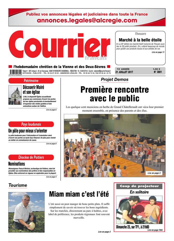 Courrier Français 21 juillet 2017 Courrier Français