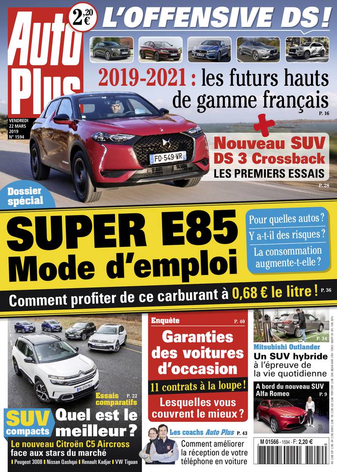 Auto Plus 22 mars 2019 Abonnement Auto Plus Pas Cher avec le BOUQUET ePresse.fr