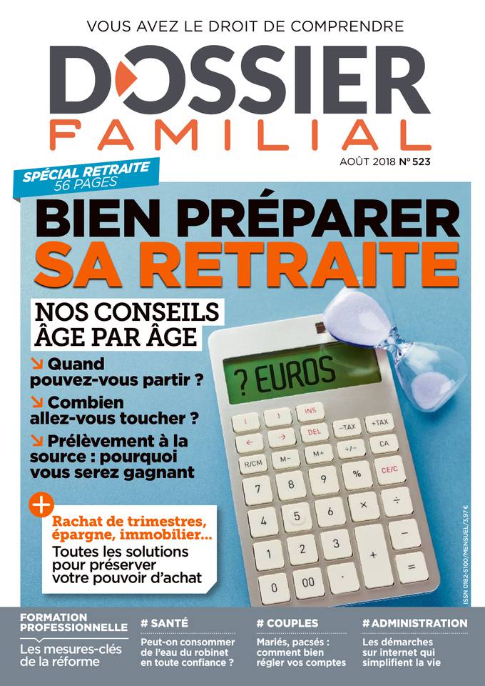 Dossier Familial 25 juillet 2018 Abonnement Dossier Familial Pas Cher avec le BOUQUET À LA CARTE ePresse.fr