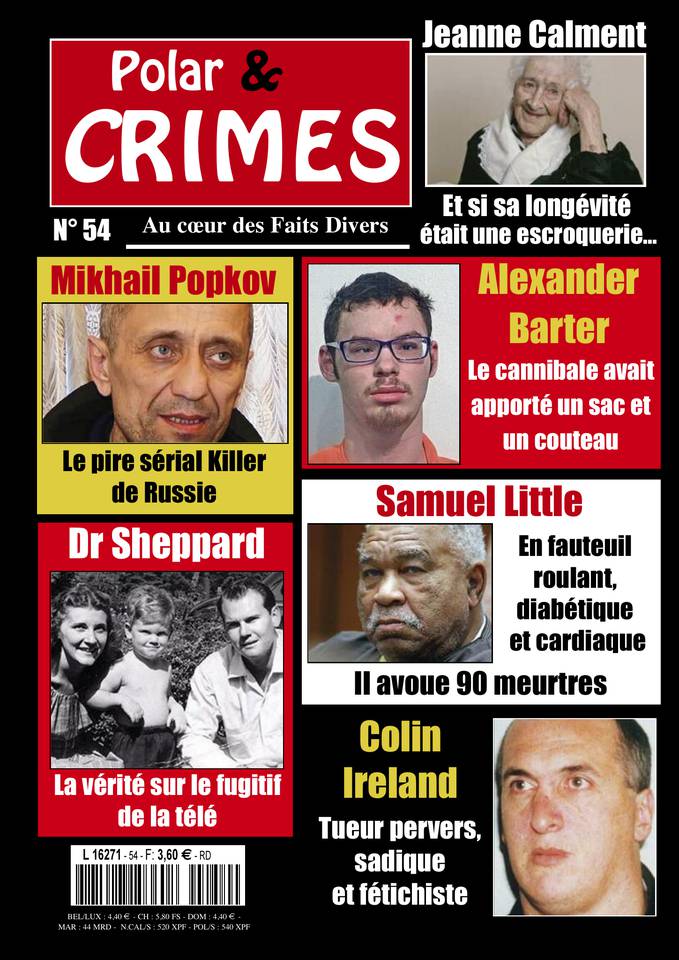 Polar & Crimes 16 janvier 2019 Abonnement Polar & Crimes Pas Cher avec le BOUQUET ePresse.fr
