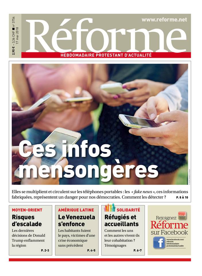 Réforme 17 mai 2018 Réforme N°3754 du 17 mai 2018 à télécharger sur iPad