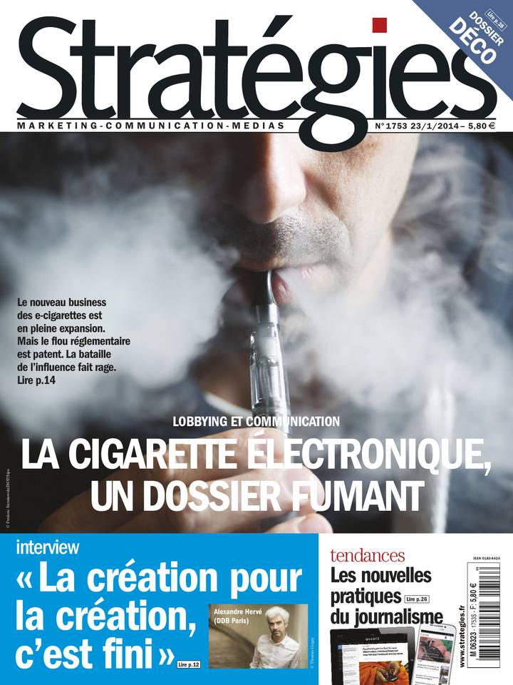 Stratégies 23 janvier 2014 Stratégies N°1753 du 23 janvier 2014 à télécharger sur iPad