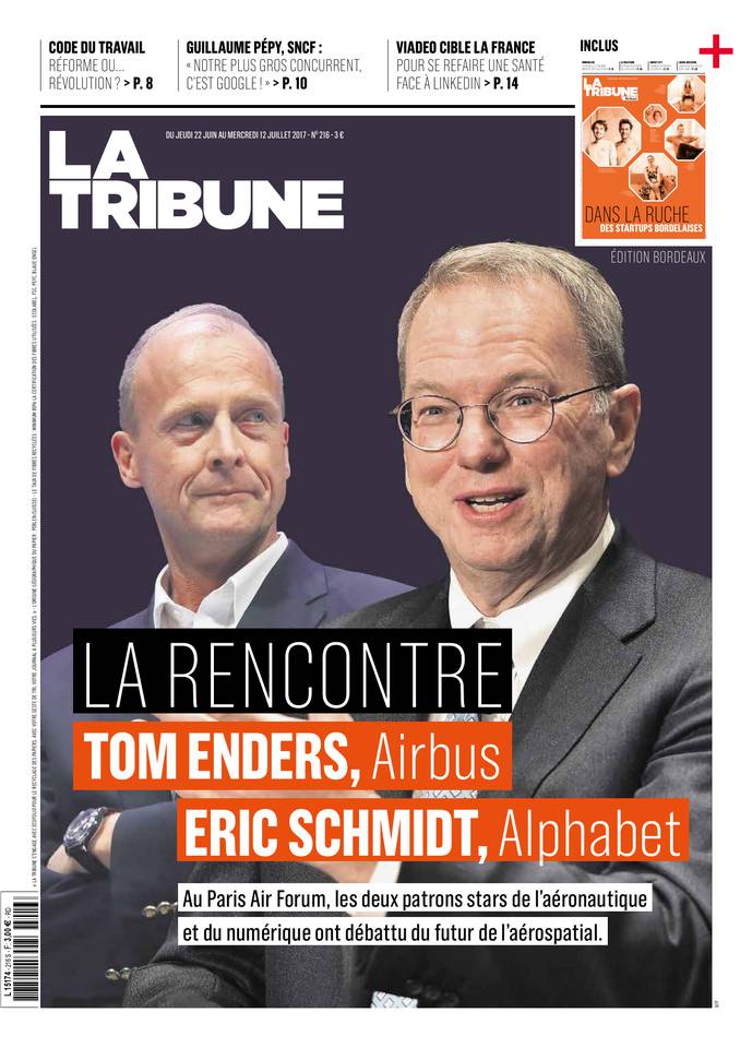 La Tribune Hebdomadaire 22 juin 2017 Abonnement à La Tribune Hebdo Pas Cher avec le BOUQUET ePresse.fr