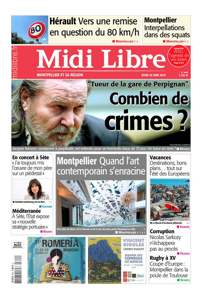 Midi Libre 20 juin 2019 Abonnement à Midi Libre Pas Cher avec le BOUQUET INFO ePresse.fr