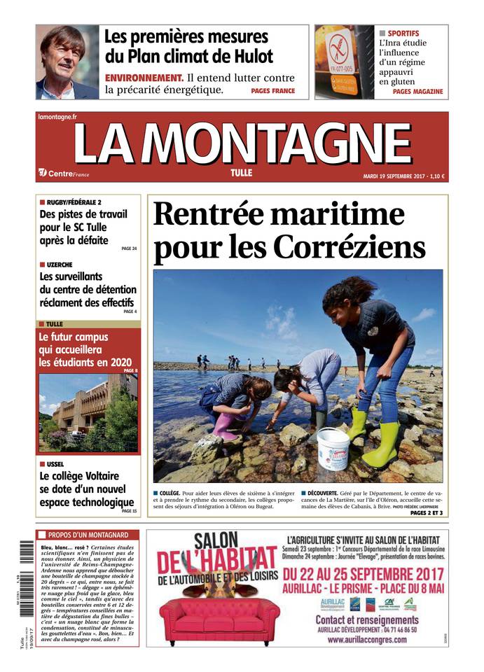 La Montagne 19 septembre 2017 Abonnement La Montagne Pas Cher avec le BOUQUET INFO ePresse.fr