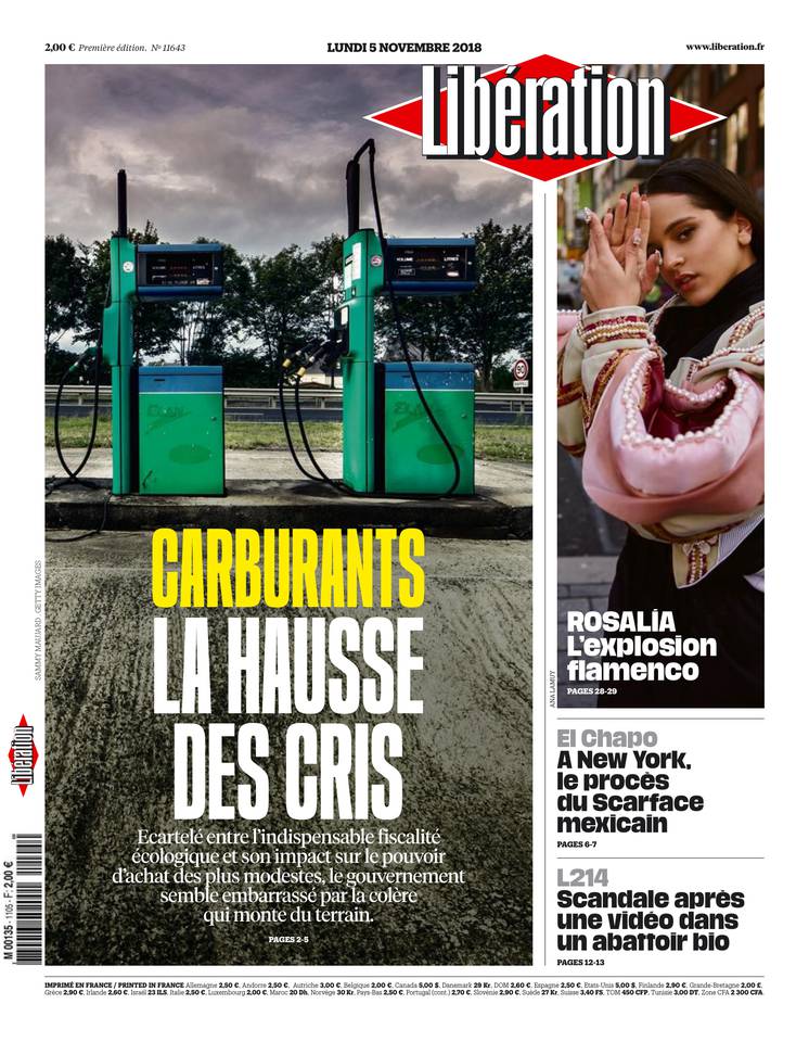 Libération 05 novembre 2018 Libération du 05 novembre 2018 à télécharger sur iPad