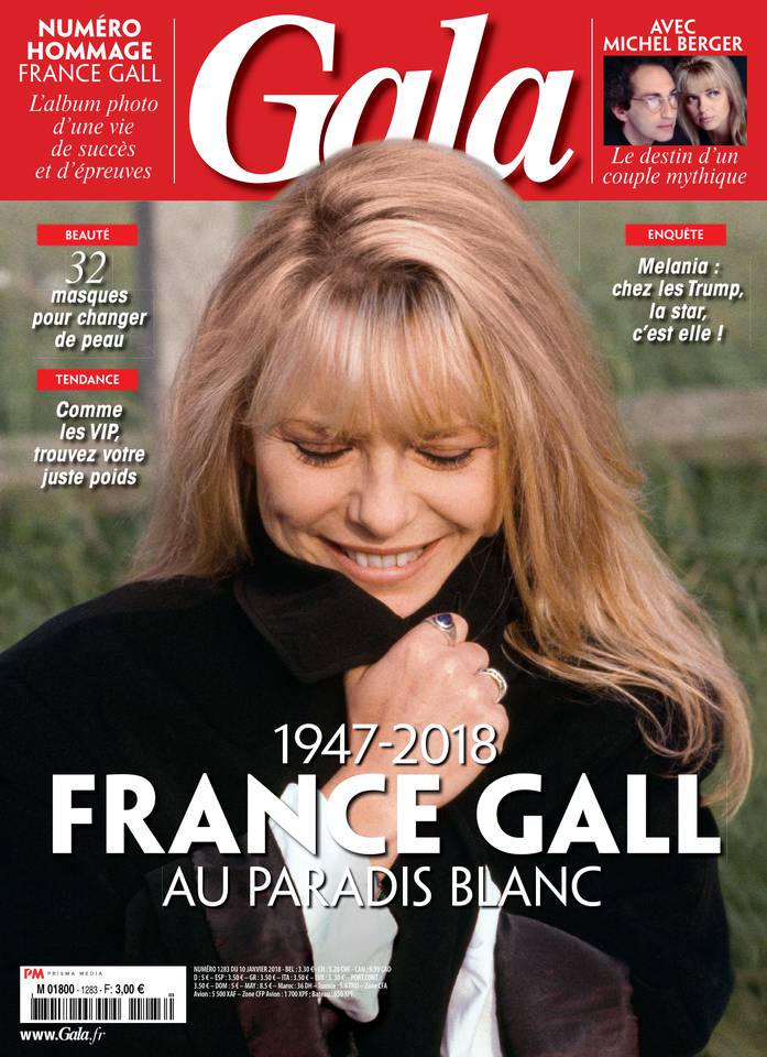 Gala 10 janvier 2018 Gala N°1283 du 10 janvier 2018 à télécharger sur iPad