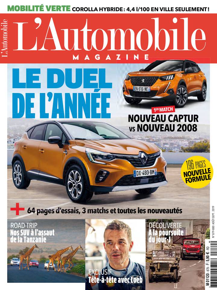 L'Automobile Magazine 05 juillet 2019 Abonnement L'Automobile Magazine Pas Cher avec le BOUQUET ePresse.fr
