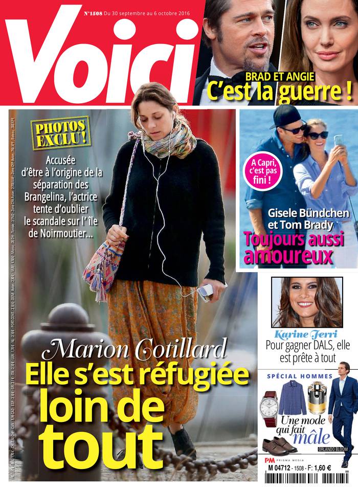 Voici 30 septembre 2016 Voici N°1508 du 30 septembre 2016 à télécharger sur iPad