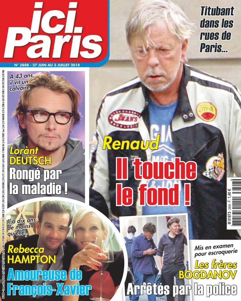 Ici Paris 27 juin 2018 Ici Paris N°3808 du 27 juin 2018 à télécharger sur iPad