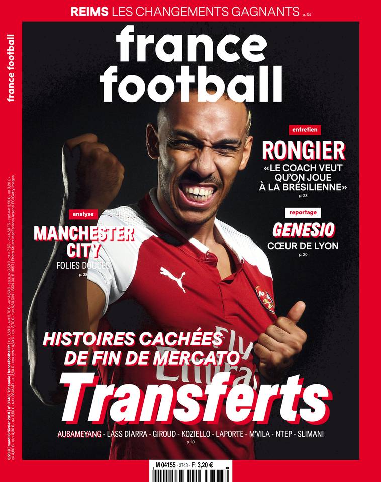 France Football 06 février 2018 France Football du 06 février 2018 à télécharger sur iPad