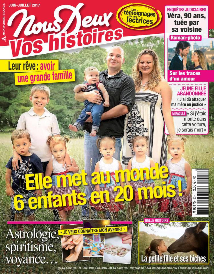 Nous Deux Hors-Série Vos Histoires 19 mai 2017 Nous Deux Hors-Série Vos Histoires Pas Cher avec ePresse.fr
