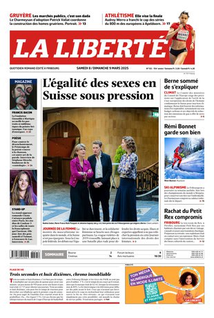 Couverture du magazine en date du 2025-03-08