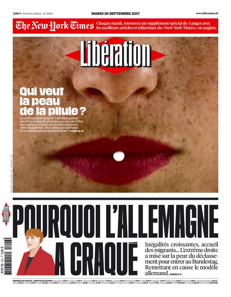 Libération 26 septembre 2017 Abonnement à Libération Pas Cher avec le BOUQUET INFO ePresse.fr