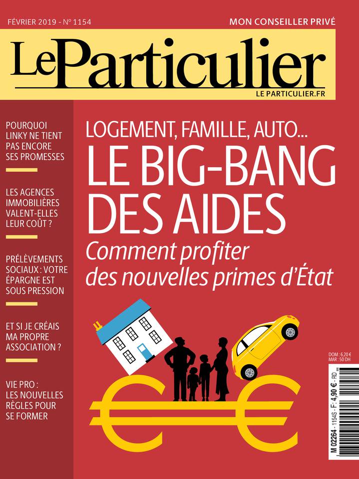 Le Particulier 01 février 2019 Abonnement Le Particulier Pas Cher avec le BOUQUET À LA CARTE ePresse.fr
