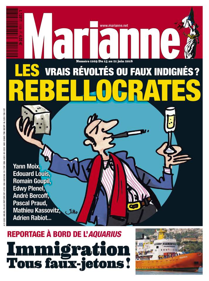 Marianne 15 juin 2018 Abonnement à Marianne Pas Cher avec le BOUQUET INFO ePresse.fr