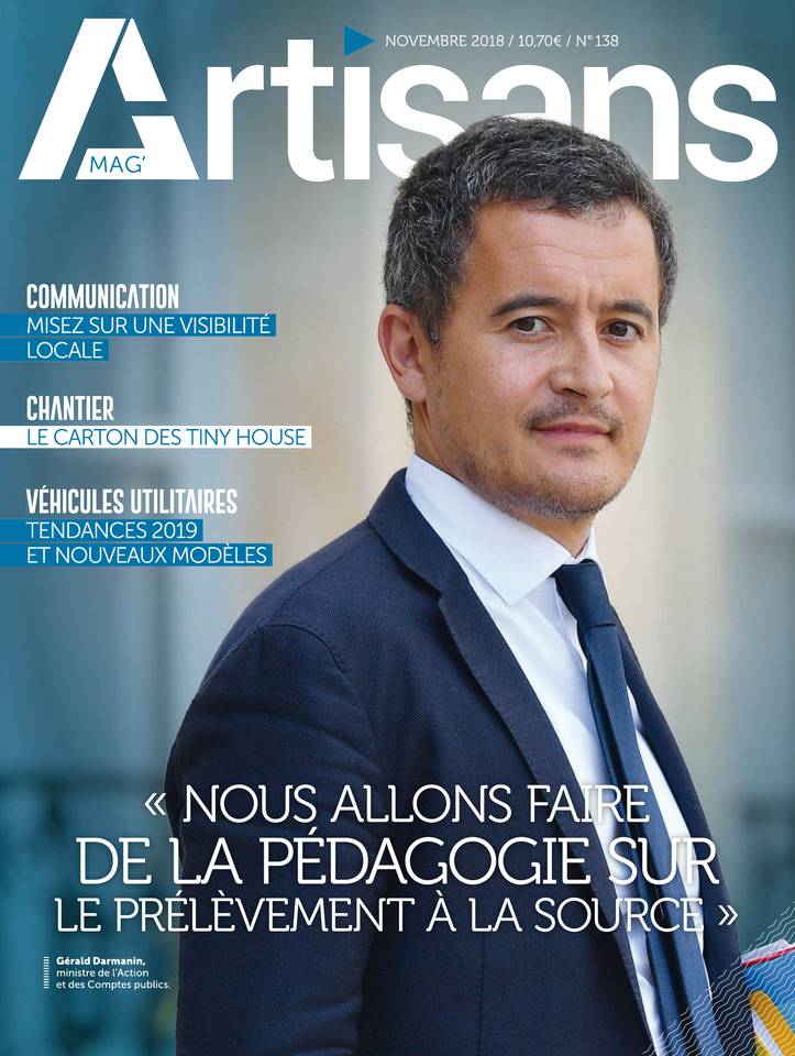 Artisans Mag' 30 novembre 2018 Abonnement Artisans Mag' Pas Cher avec l’OFFRE ePresse.fr
