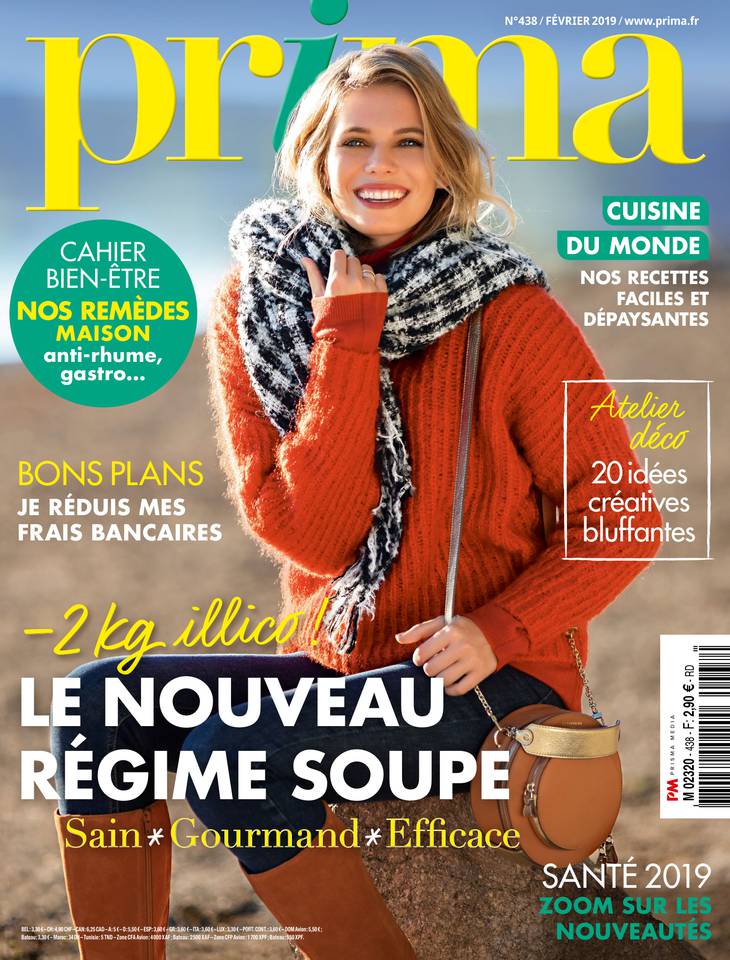 Prima 03 janvier 2019 Abonnement à Prima Pas Cher avec le BOUQUET À LA CARTE ePresse.fr