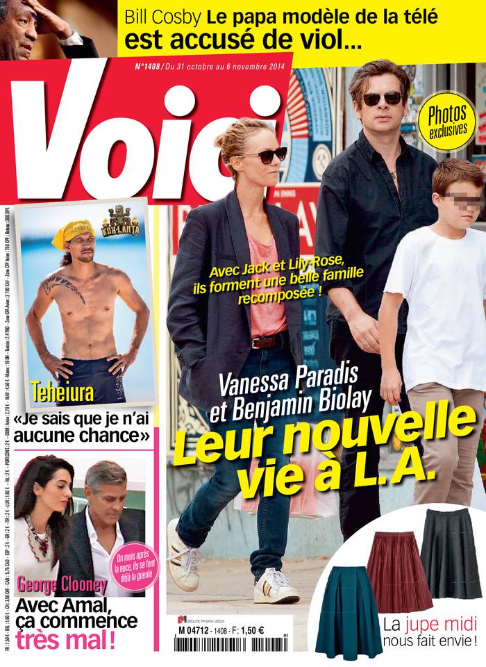 Voici 31 octobre 2014 Voici N°1408 du 31 octobre 2014 à télécharger sur iPad