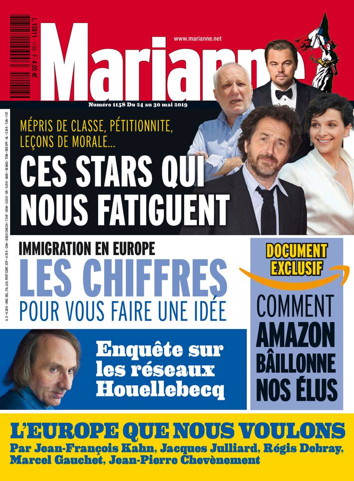 Marianne 24 mai 2019 Abonnement à Marianne Pas Cher avec le BOUQUET INFO ePresse.fr