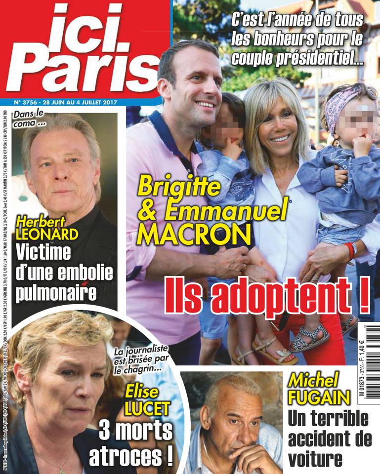 Ici Paris 28 juin 2017 Ici Paris N°3756 du 28 juin 2017 à télécharger sur iPad