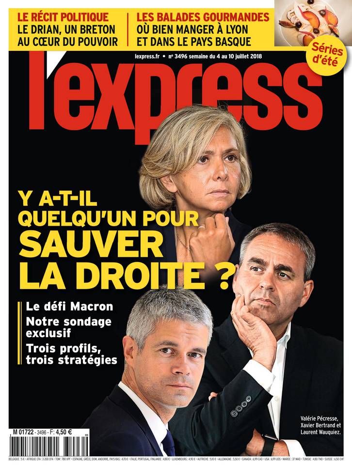L'Express 04 juillet 2018 L'Express N°3496 du 04 juillet 2018 à télécharger sur iPad
