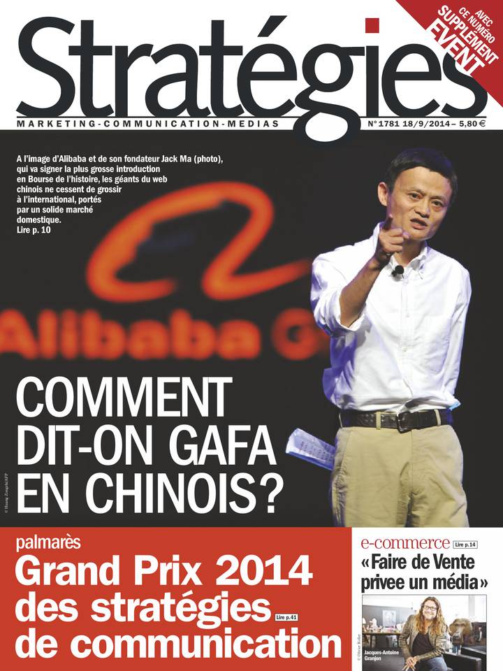 Stratégies 18 septembre 2014 Stratégies N°1781 du 18 septembre 2014 à télécharger sur iPad