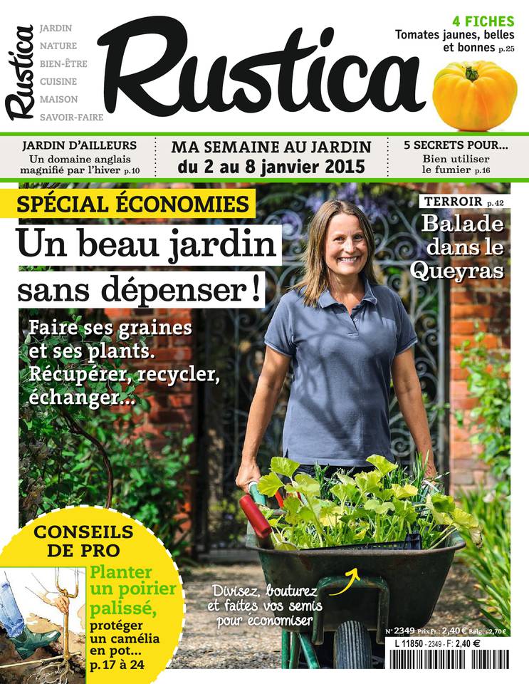 Rustica 02 janvier 2015 Rustica N°2349 du 02 janvier 2015 à télécharger sur iPad